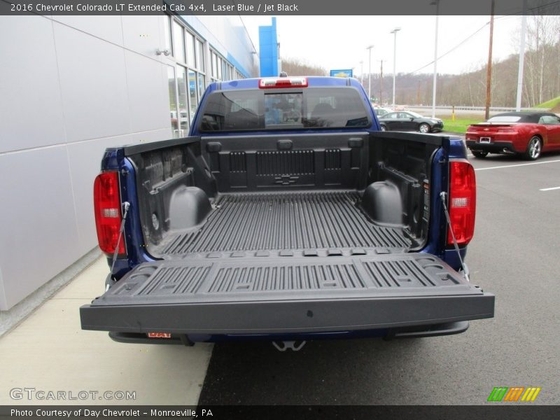 Laser Blue / Jet Black 2016 Chevrolet Colorado LT Extended Cab 4x4