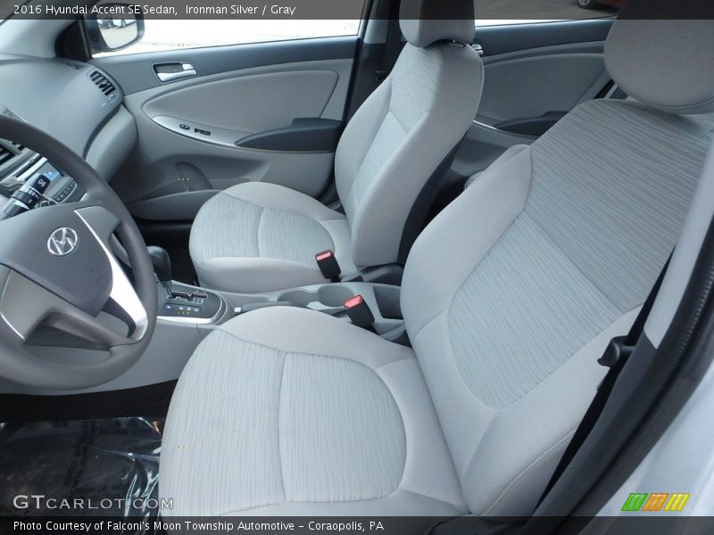 Ironman Silver / Gray 2016 Hyundai Accent SE Sedan