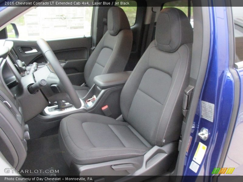 Front Seat of 2016 Colorado LT Extended Cab 4x4