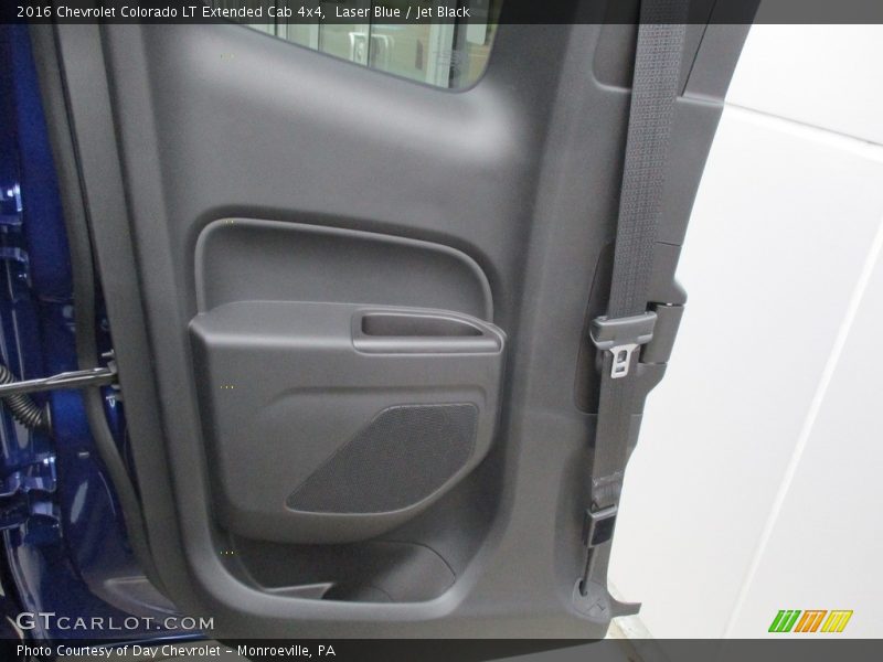 Laser Blue / Jet Black 2016 Chevrolet Colorado LT Extended Cab 4x4
