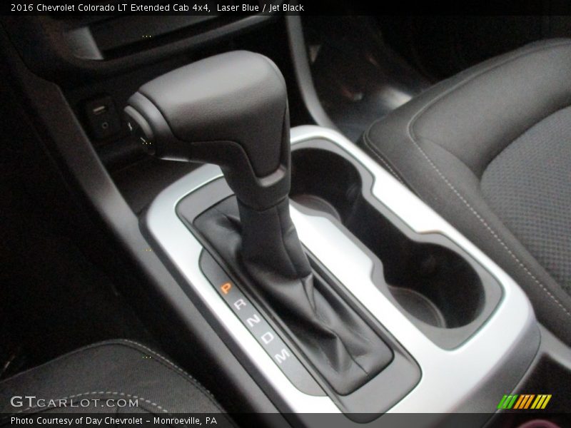 Laser Blue / Jet Black 2016 Chevrolet Colorado LT Extended Cab 4x4