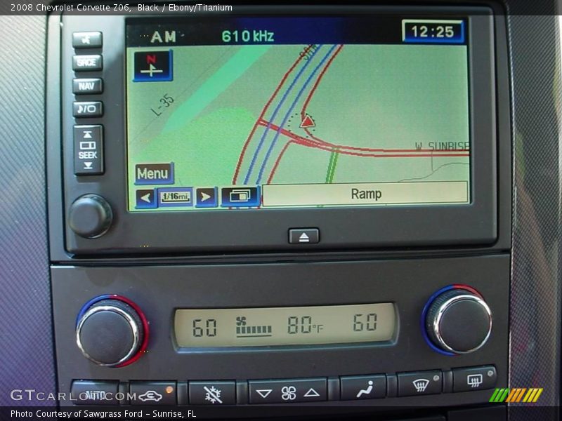 Black / Ebony/Titanium 2008 Chevrolet Corvette Z06