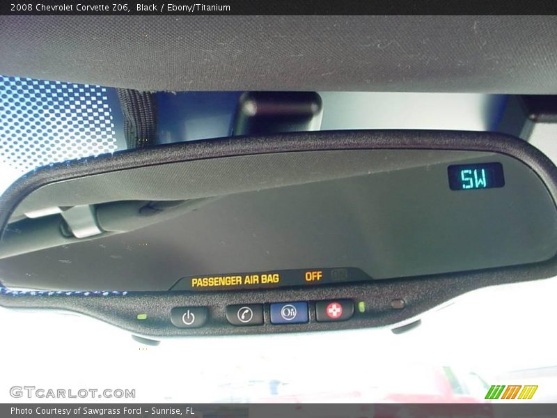 Black / Ebony/Titanium 2008 Chevrolet Corvette Z06