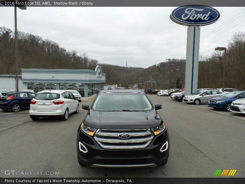 Shadow Black / Ebony 2016 Ford Edge SEL AWD