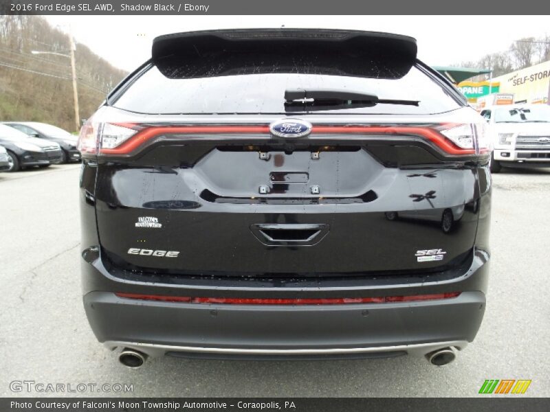 Shadow Black / Ebony 2016 Ford Edge SEL AWD