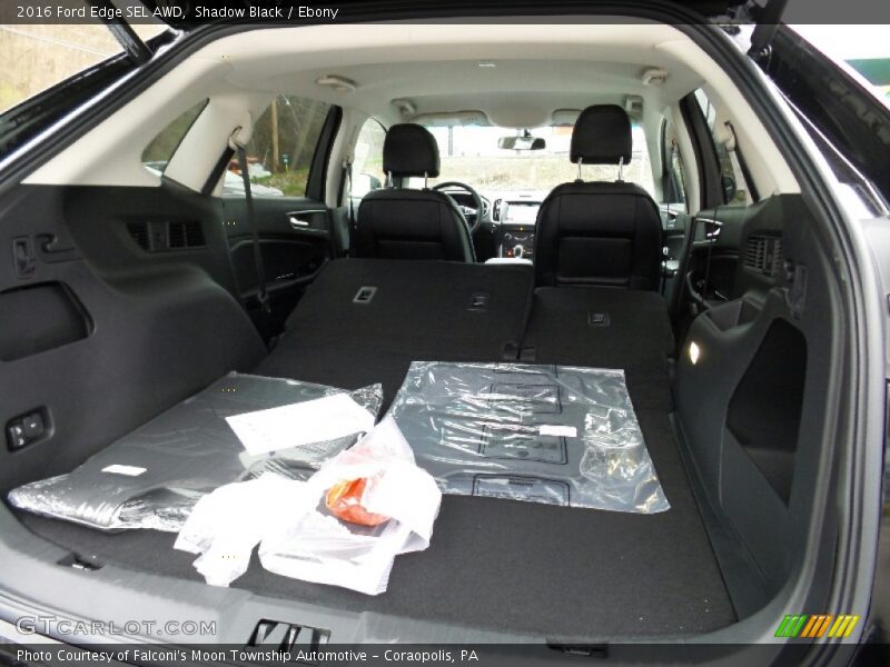 Shadow Black / Ebony 2016 Ford Edge SEL AWD