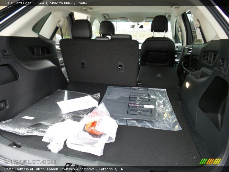Shadow Black / Ebony 2016 Ford Edge SEL AWD