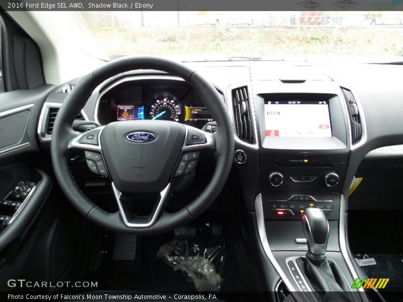 Shadow Black / Ebony 2016 Ford Edge SEL AWD