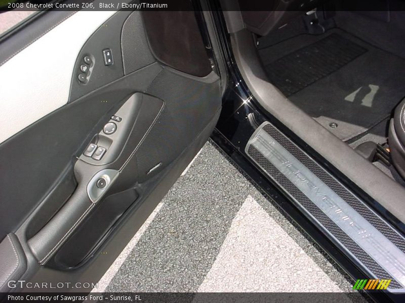 Black / Ebony/Titanium 2008 Chevrolet Corvette Z06