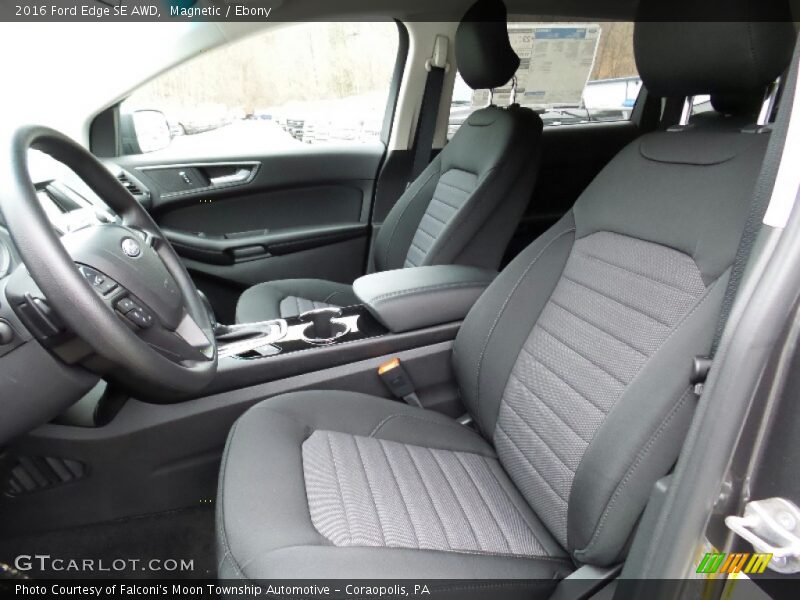 Front Seat of 2016 Edge SE AWD