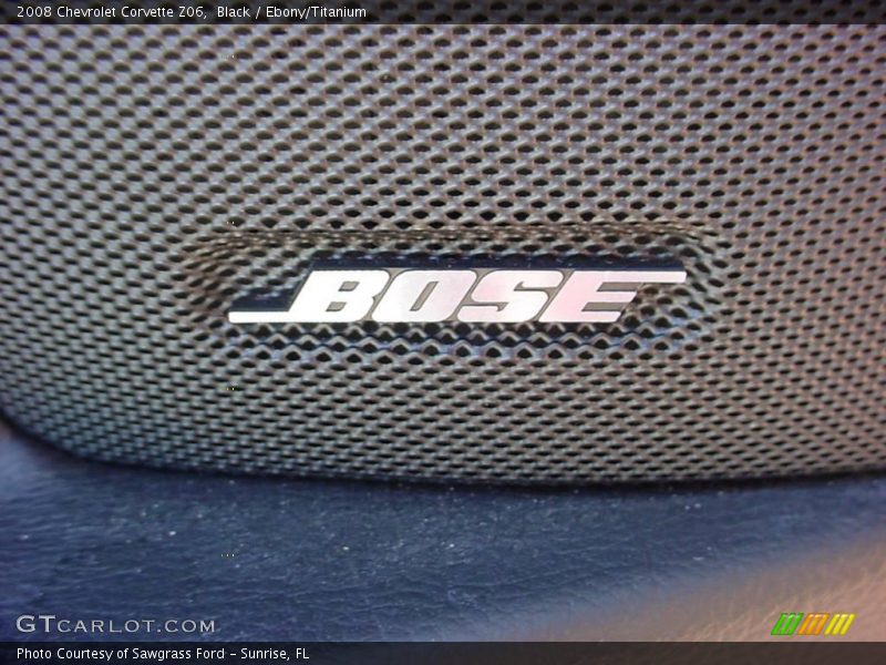 Black / Ebony/Titanium 2008 Chevrolet Corvette Z06