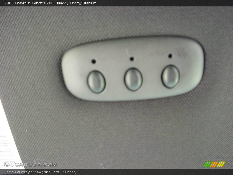 Black / Ebony/Titanium 2008 Chevrolet Corvette Z06