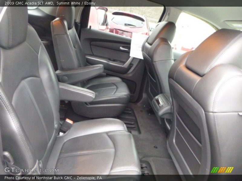 Summit White / Ebony 2009 GMC Acadia SLT AWD
