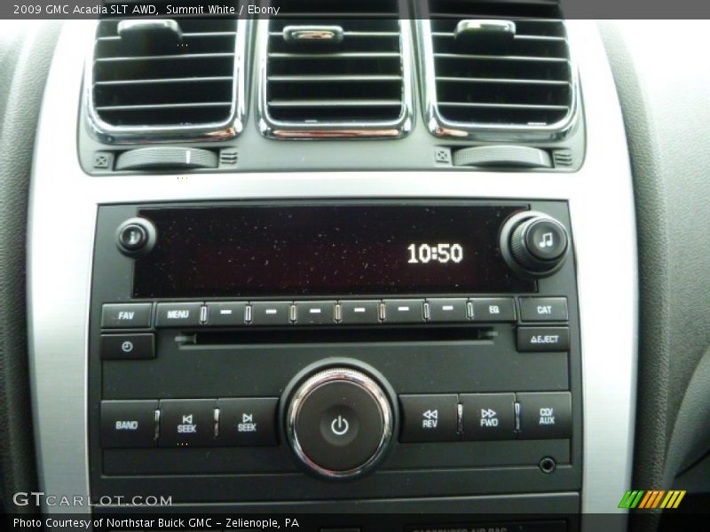 Summit White / Ebony 2009 GMC Acadia SLT AWD
