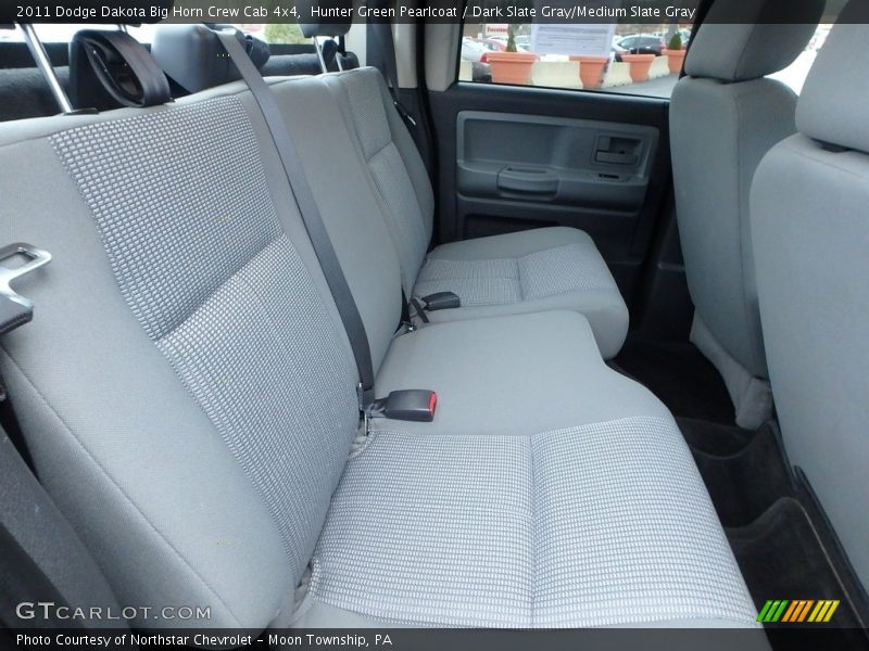 Hunter Green Pearlcoat / Dark Slate Gray/Medium Slate Gray 2011 Dodge Dakota Big Horn Crew Cab 4x4