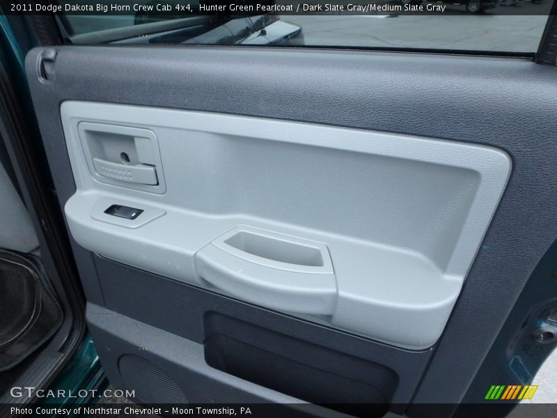 Hunter Green Pearlcoat / Dark Slate Gray/Medium Slate Gray 2011 Dodge Dakota Big Horn Crew Cab 4x4