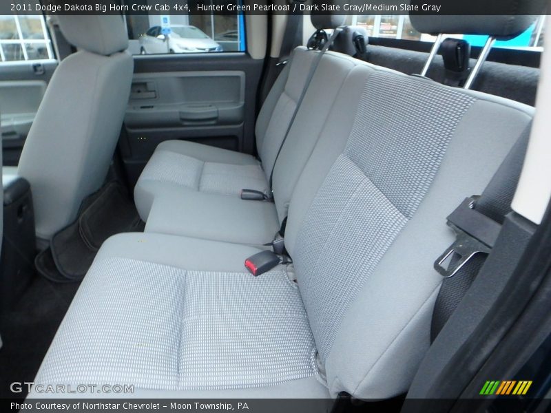 Hunter Green Pearlcoat / Dark Slate Gray/Medium Slate Gray 2011 Dodge Dakota Big Horn Crew Cab 4x4