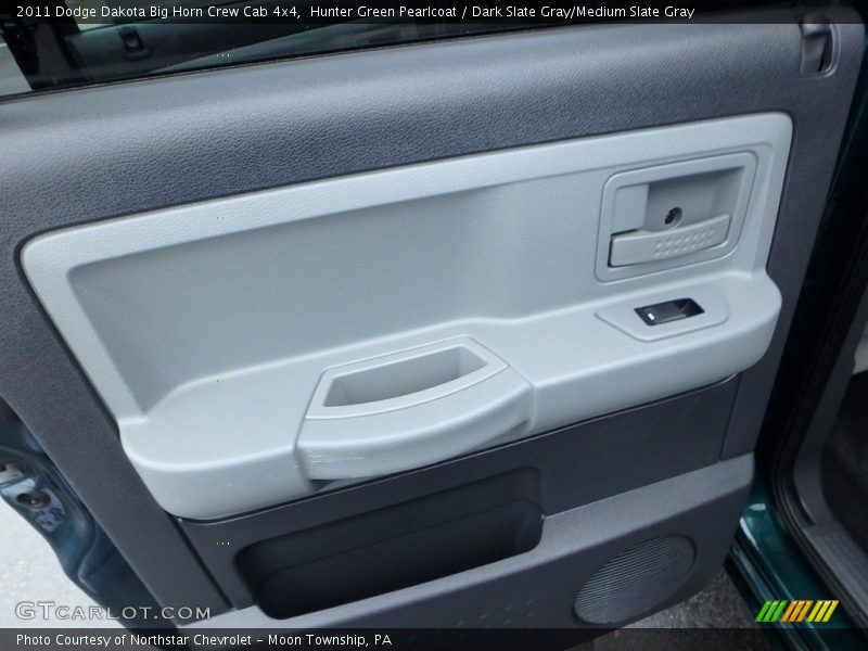 Hunter Green Pearlcoat / Dark Slate Gray/Medium Slate Gray 2011 Dodge Dakota Big Horn Crew Cab 4x4