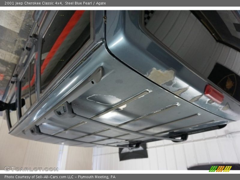 Steel Blue Pearl / Agate 2001 Jeep Cherokee Classic 4x4