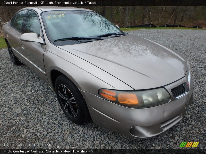 Light Bronzemist Metallic / Taupe 2004 Pontiac Bonneville SE