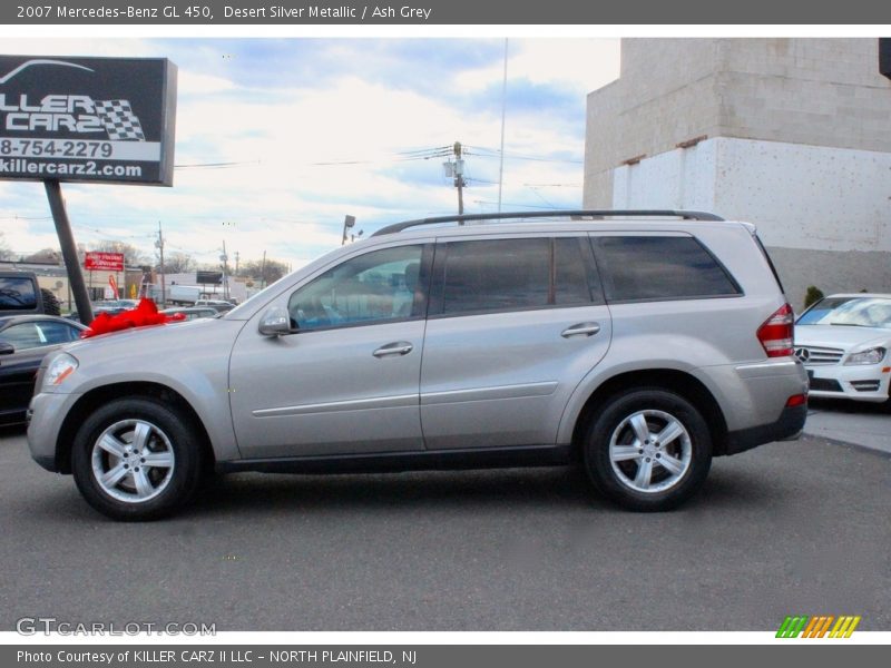 Desert Silver Metallic / Ash Grey 2007 Mercedes-Benz GL 450