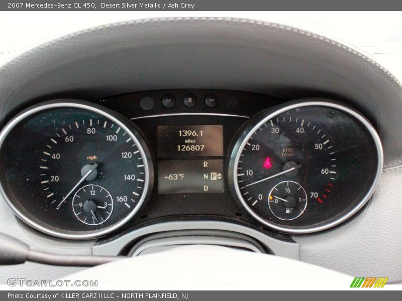 Desert Silver Metallic / Ash Grey 2007 Mercedes-Benz GL 450