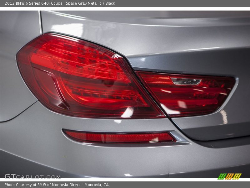 Space Gray Metallic / Black 2013 BMW 6 Series 640i Coupe