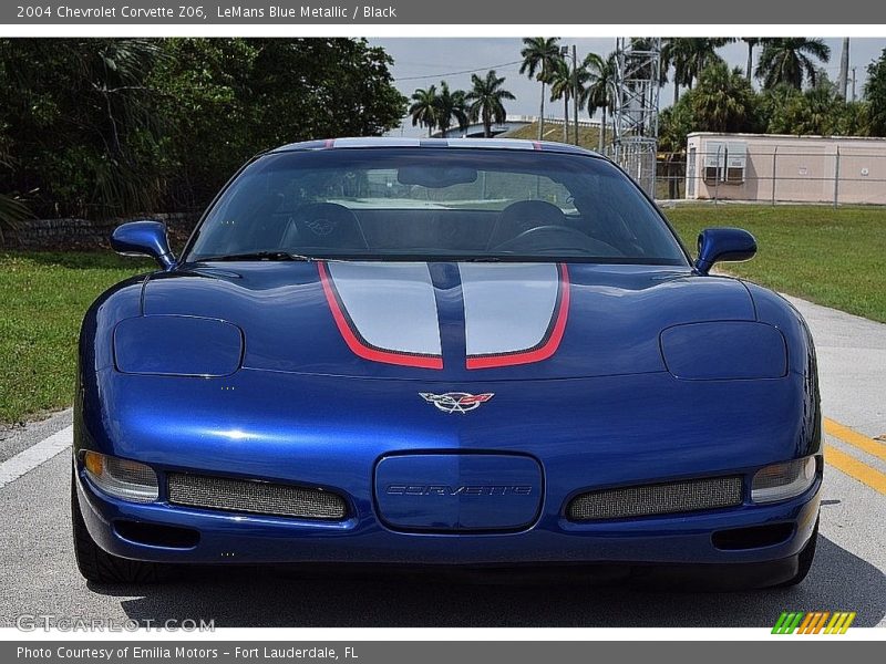 LeMans Blue Metallic / Black 2004 Chevrolet Corvette Z06