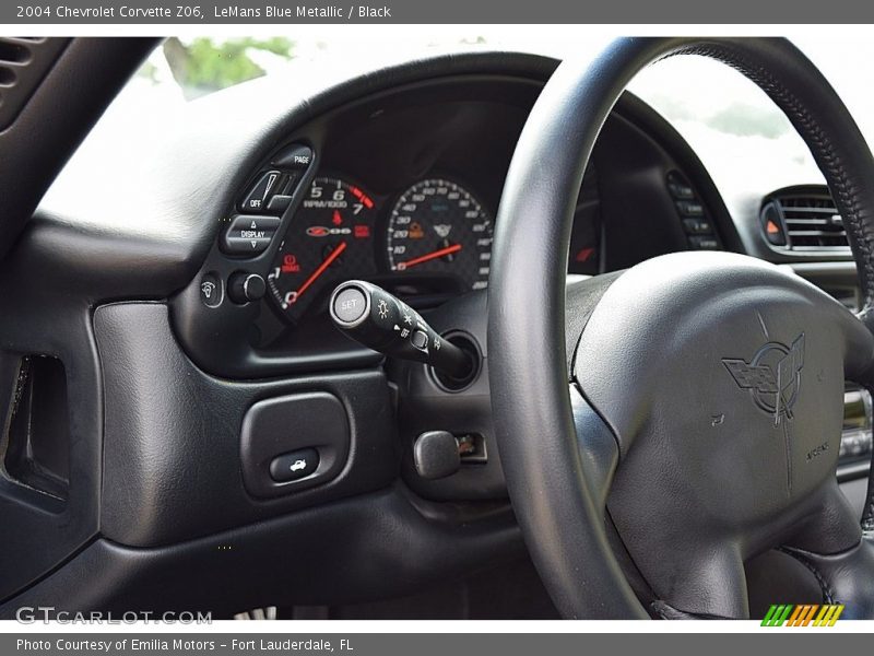 Controls of 2004 Corvette Z06