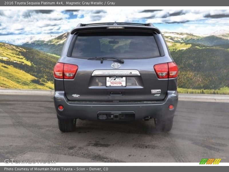 Magnetic Gray Metallic / Gray 2016 Toyota Sequoia Platinum 4x4