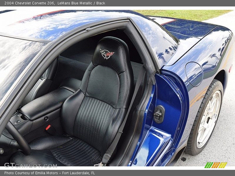 Front Seat of 2004 Corvette Z06