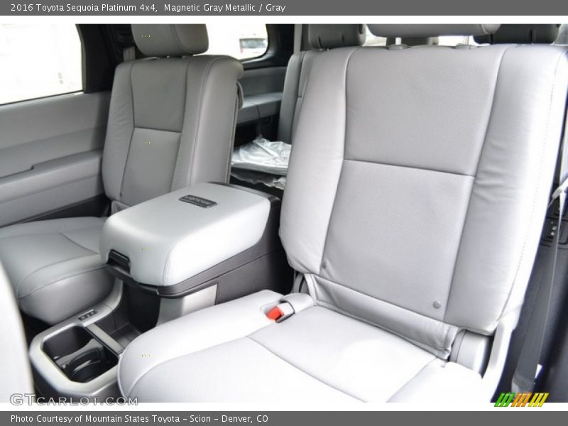 Magnetic Gray Metallic / Gray 2016 Toyota Sequoia Platinum 4x4