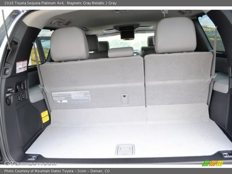 Magnetic Gray Metallic / Gray 2016 Toyota Sequoia Platinum 4x4