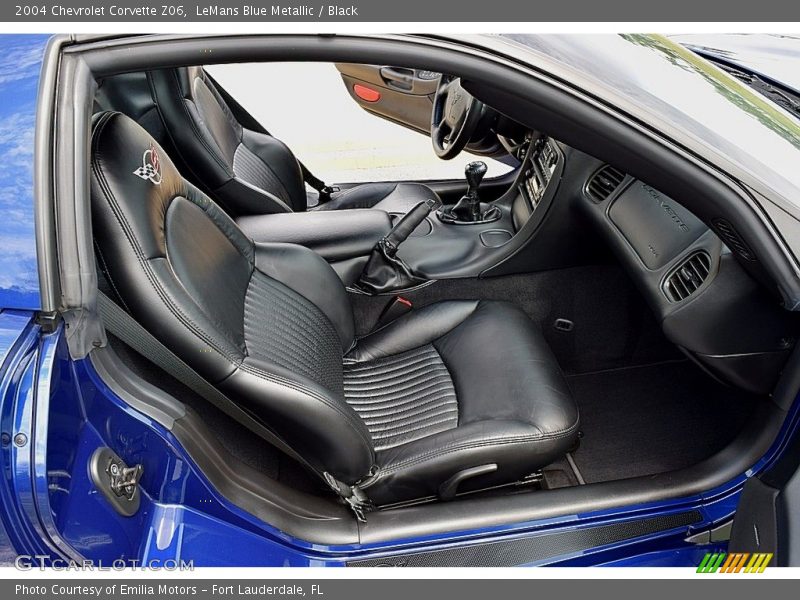 Front Seat of 2004 Corvette Z06