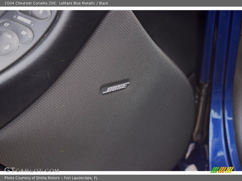 LeMans Blue Metallic / Black 2004 Chevrolet Corvette Z06