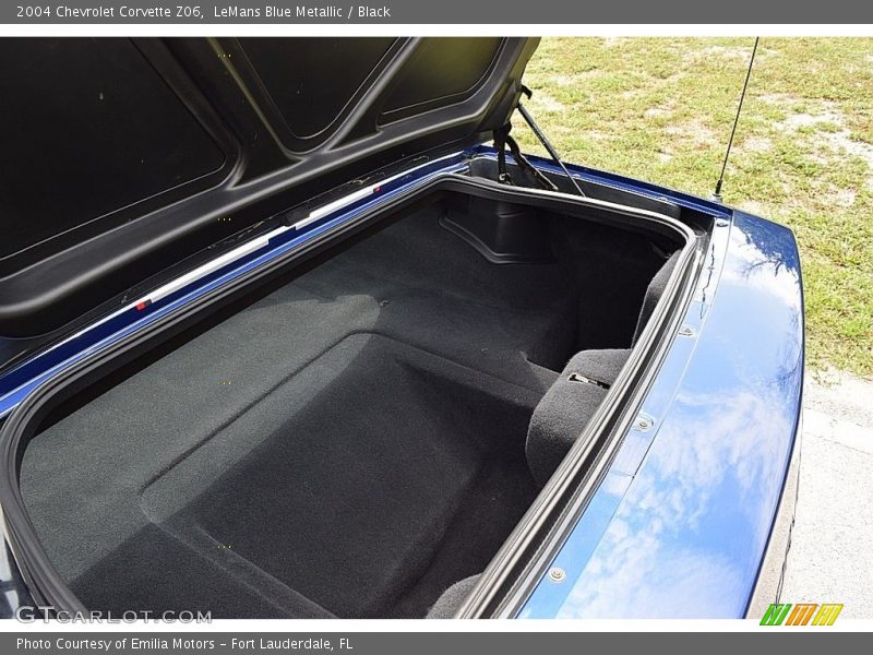 LeMans Blue Metallic / Black 2004 Chevrolet Corvette Z06
