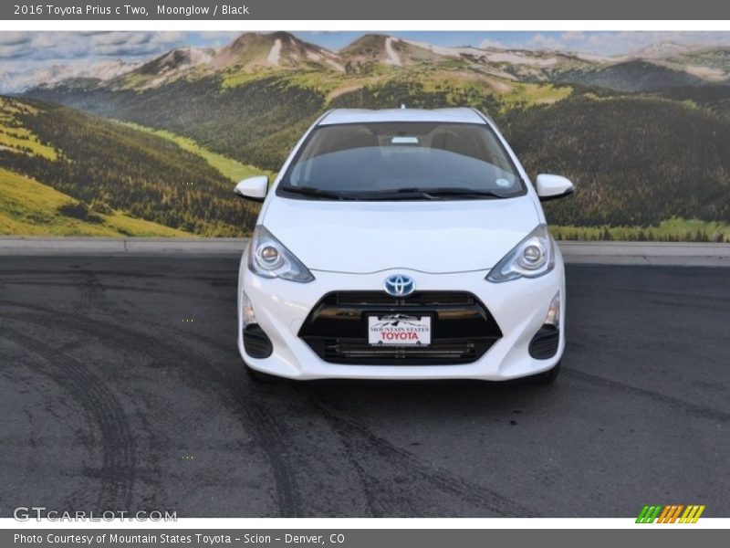 Moonglow / Black 2016 Toyota Prius c Two