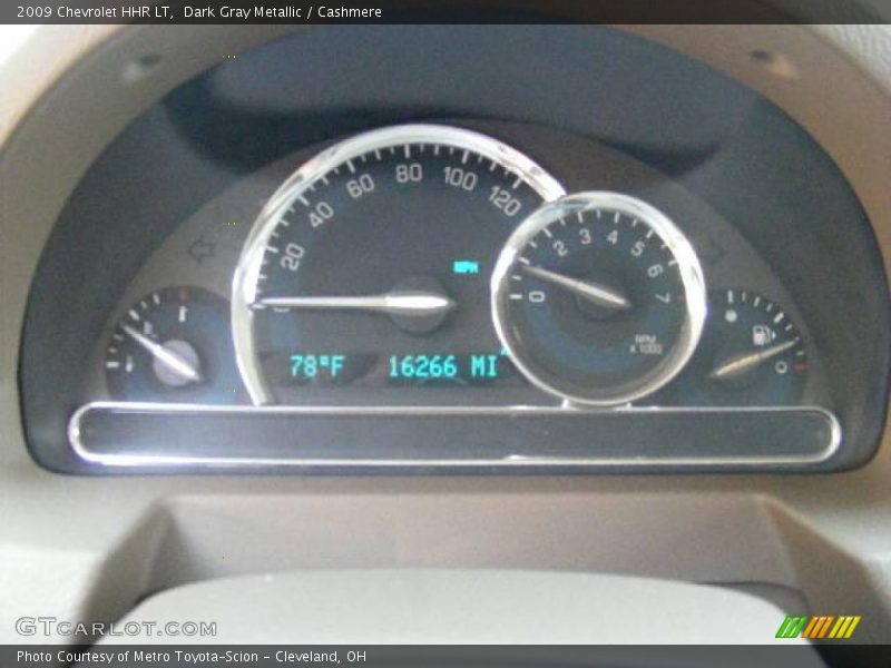 Dark Gray Metallic / Cashmere 2009 Chevrolet HHR LT