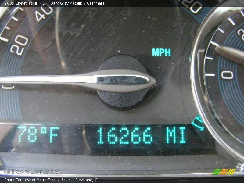 Dark Gray Metallic / Cashmere 2009 Chevrolet HHR LT