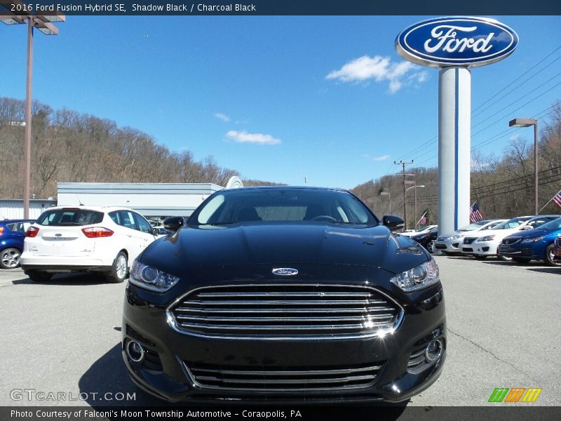 Shadow Black / Charcoal Black 2016 Ford Fusion Hybrid SE