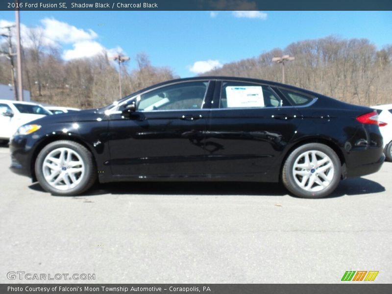 Shadow Black / Charcoal Black 2016 Ford Fusion SE