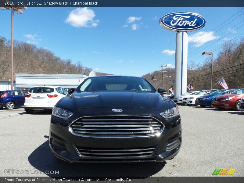 Shadow Black / Charcoal Black 2016 Ford Fusion SE