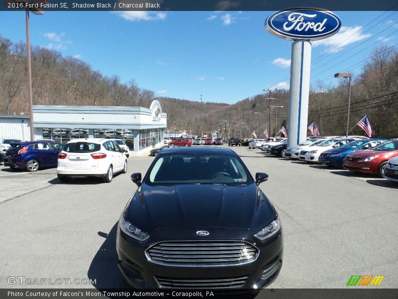 Shadow Black / Charcoal Black 2016 Ford Fusion SE