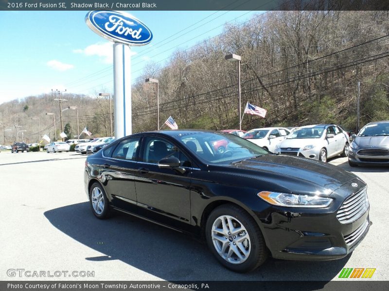 Shadow Black / Charcoal Black 2016 Ford Fusion SE