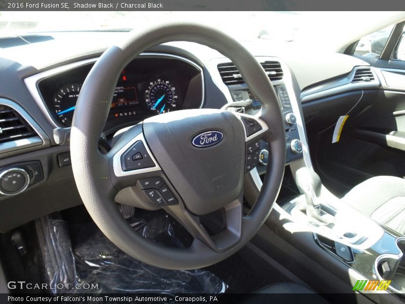 Shadow Black / Charcoal Black 2016 Ford Fusion SE
