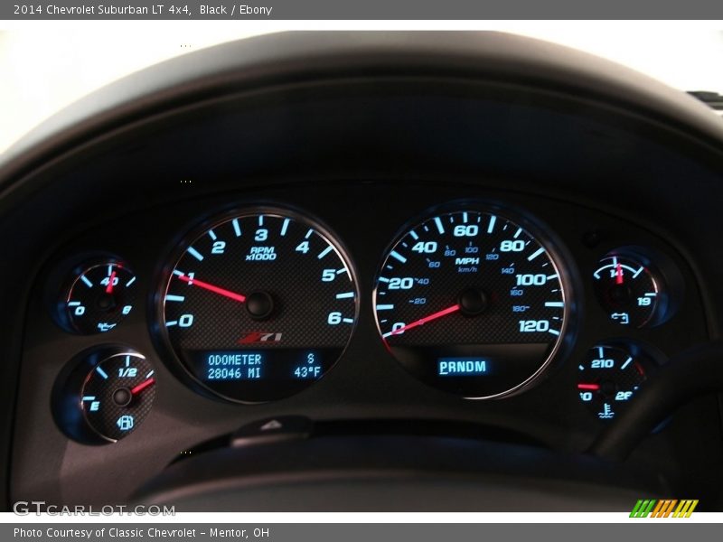 Black / Ebony 2014 Chevrolet Suburban LT 4x4