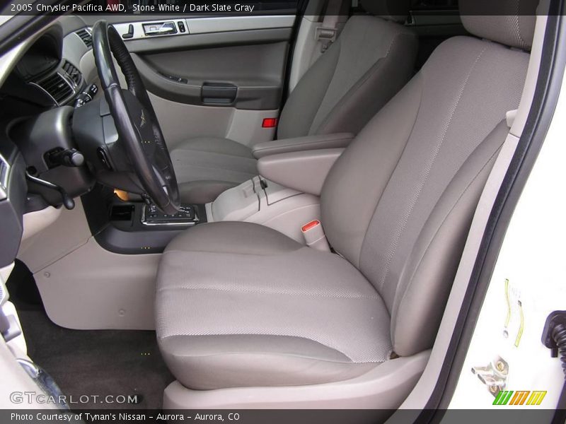 Stone White / Dark Slate Gray 2005 Chrysler Pacifica AWD