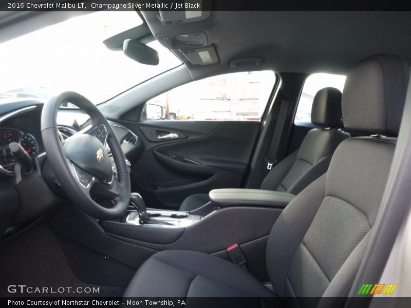 Champagne Silver Metallic / Jet Black 2016 Chevrolet Malibu LT