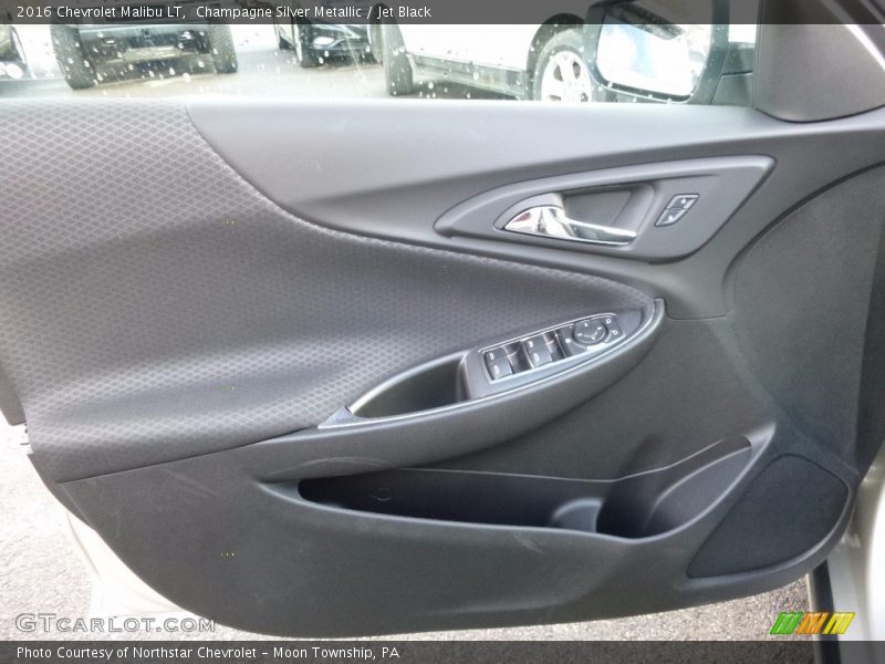 Champagne Silver Metallic / Jet Black 2016 Chevrolet Malibu LT