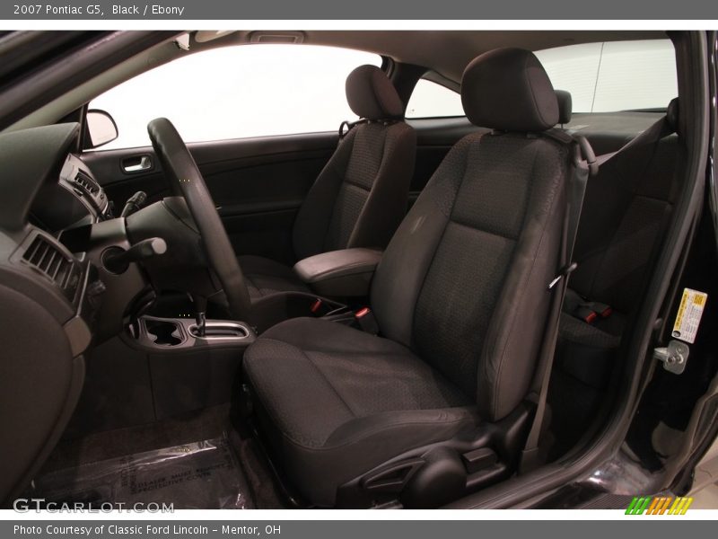 Black / Ebony 2007 Pontiac G5